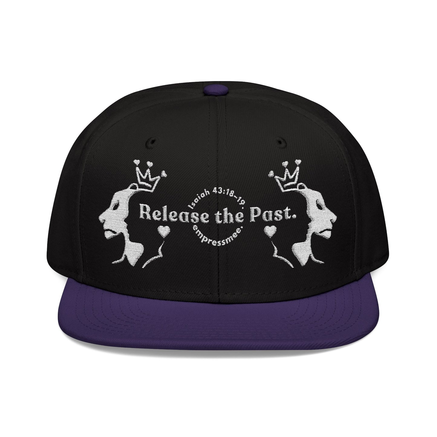 empressmee. "Release the Past." Isaiah 43:18–19. Snapback Cap