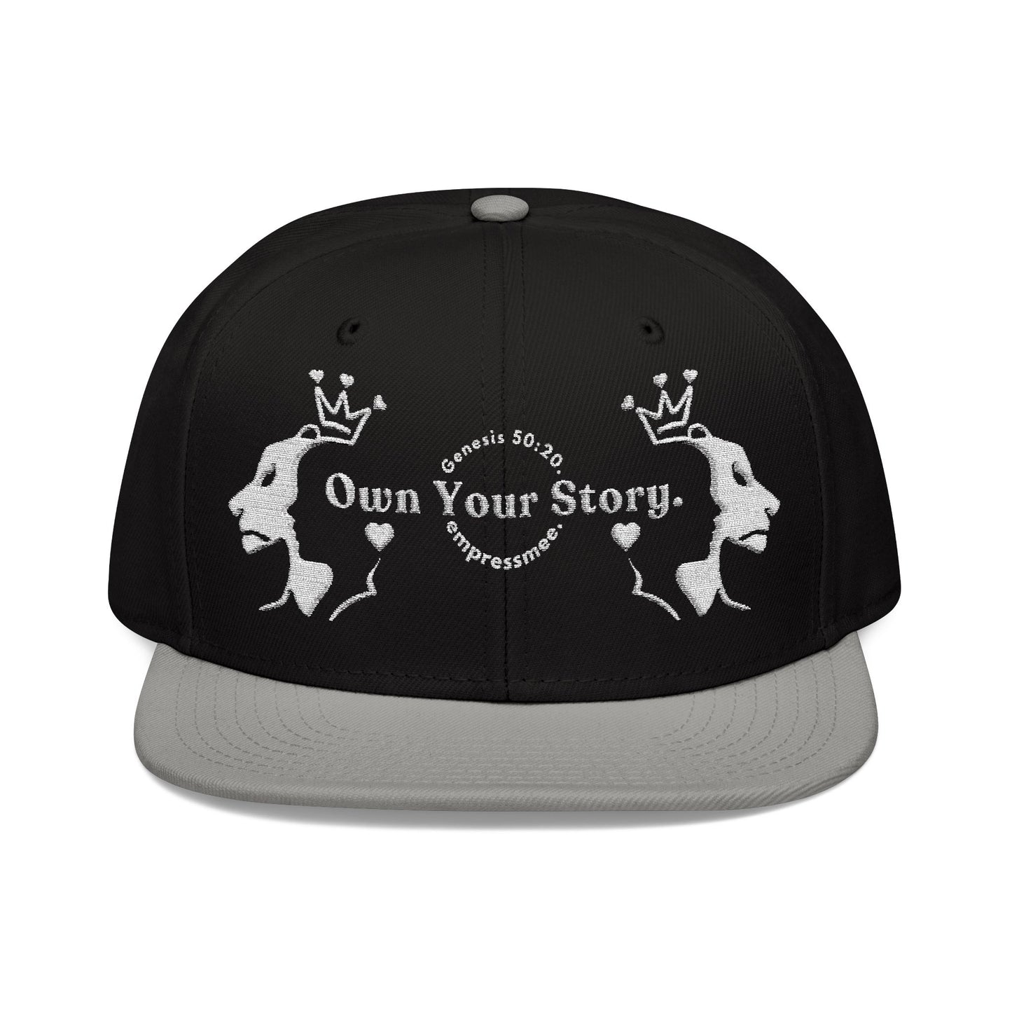 empressmee. "Own Your Story." Genesis 50:20. Snapback Cap